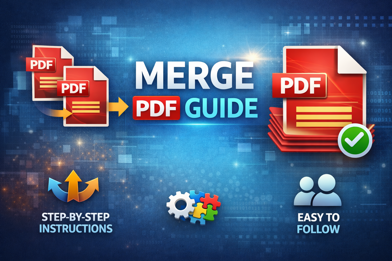 How to merge PDF files online free guide